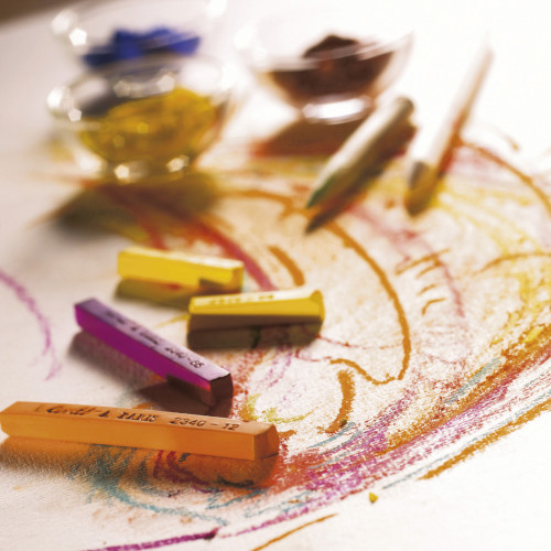 Crayon blanc - Conté - Crayons esquisse - Crayons de Dessin et Esquisse -  Dessin - Pastel